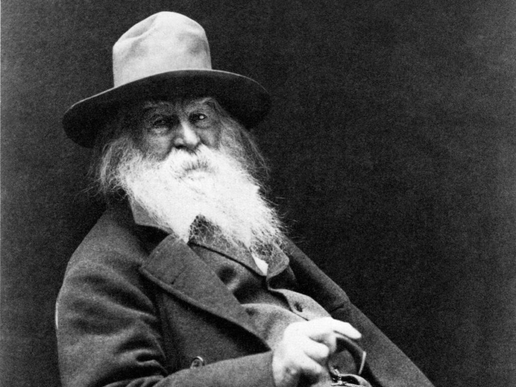 Fotografía de Walt Whitman